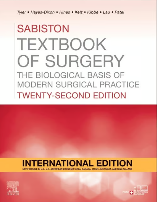  Sabiston Textbook Of Surgery 22nd International Edition 2026